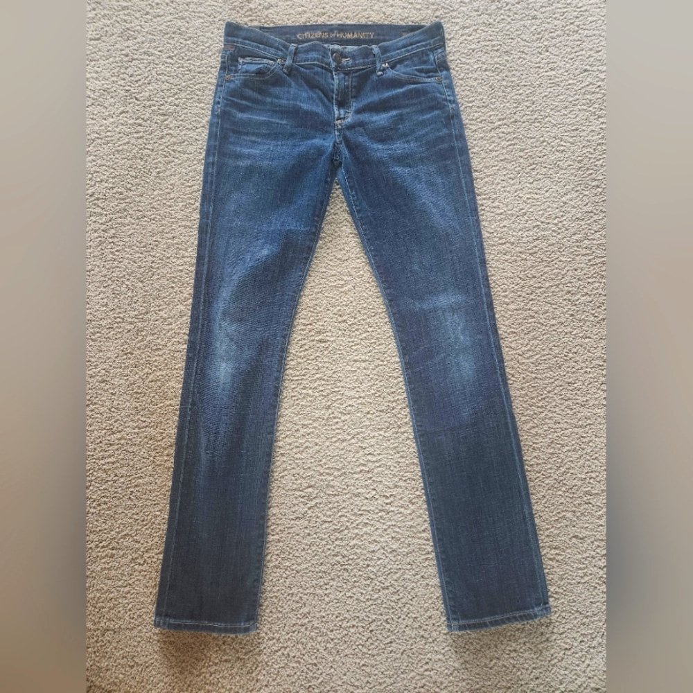 Citizens Of Humanity Low-Rise Straight Leg Womens Jeans Sz 28"